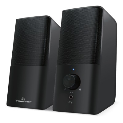 POWERTECH ηχεία Premium sound PT-847, 2x 3W, 3.5mm, μαύρα POWERTECH ηχεία Premium sound PT-847, 2x 3W, 3.5mm, μαύρα