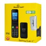 POWERTECH Κινητό Τηλέφωνο Sentry Dual II, 2 οθόνες, SOS Call, μαύρο