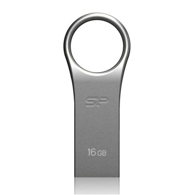 SILICON POWER USB Flash Drive Firma F80, 16GB, USB 2.0, Silver SILICON POWER USB Flash Drive Firma F80, 16GB, USB 2.0, Silver