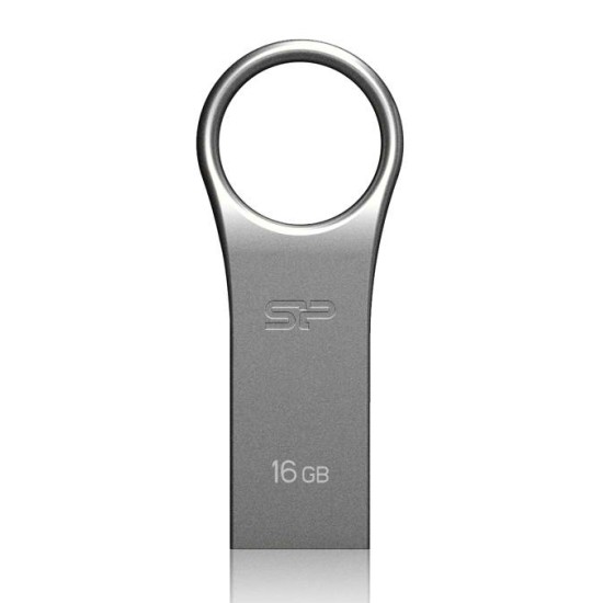 SILICON POWER USB Flash Drive Firma F80, 16GB, USB 2.0, Silver