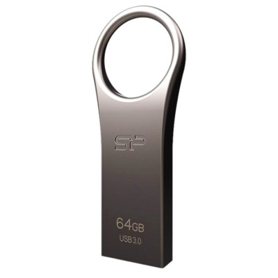 SILICON POWER USB Flash Drive Jewel 80, 64GB, USB 3.1, Titanium SILICON POWER USB Flash Drive Jewel 80, 64GB, USB 3.1, Titanium