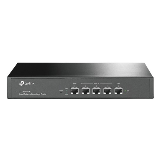 TP-LINK load balance broadband router TL-R480T+, 5x Ethernet port, Ver 9