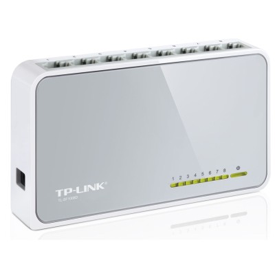 TP-LINK Desktop Switch TL-SF1008D, 8-port 10/100Mbps, Ver. 8.2 TP-LINK Desktop Switch TL-SF1008D, 8-port 10/100Mbps, Ver. 8.2