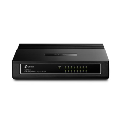 TP-LINK Desktop Switch TL-SF10016D, 10/100Mbps, 16 Θύρες, Ver. 7.0 TP-LINK Desktop Switch TL-SF10016D, 10/100Mbps, 16 Θύρες, Ver. 7.0