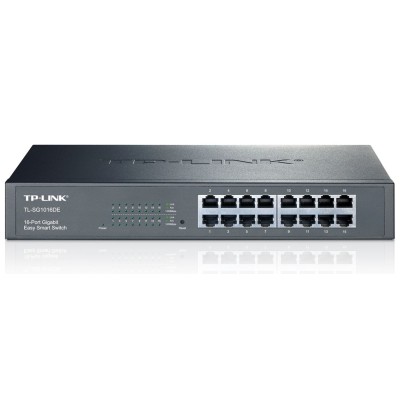 TP-LINK Easy Smart Switch TL-SG1016DE, 16-port, Ver. 7.0 TP-LINK Easy Smart Switch TL-SG1016DE, 16-port, Ver. 7.0