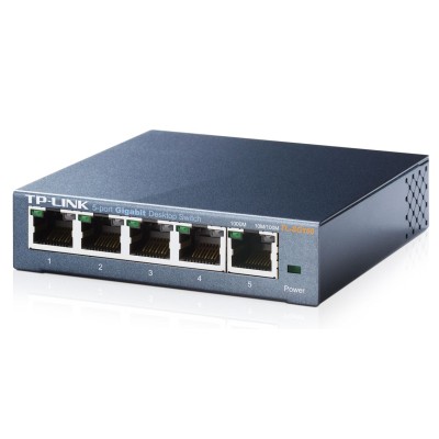 TP-LINK Gigabit Switch TL-SG105, 5 θύρες, Ver. 6.0 TP-LINK Gigabit Switch TL-SG105, 5 θύρες, Ver. 6.0