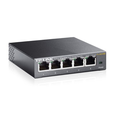 TP-LINK Easy Smart Switch TL-SG105E, 5-Port Gigabit, Ver. 5.0 TP-LINK Easy Smart Switch TL-SG105E, 5-Port Gigabit, Ver. 5.0