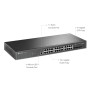 TP-LINK L2+ managed switch TL-SG3428, 24-Port Gigabit, 4x SFP, Ver. 2.0