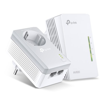 TP-LINK Powerline Wi-Fi Kit TL-WPA4226-KIT, AV600 600Mbps, Ver: 4.0 TP-LINK Powerline Wi-Fi Kit TL-WPA4226-KIT, AV600 600Mbps, Ver: 4.0