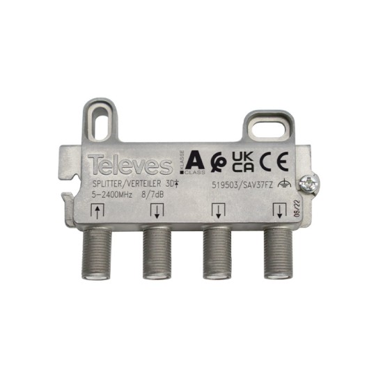 ΔΙΑΚΛΑΔΩΤΗΣ 3 ΕΞΟΔΩΝ SPLITTER ΔΙΑΚΛΑΔΩΤΗΣ 3 ΕΞΟΔΩΝ SPLITTER