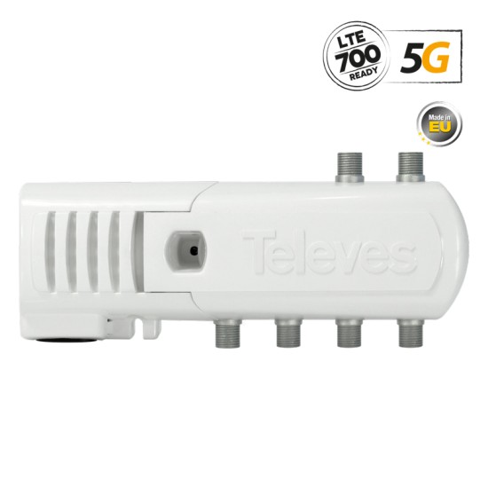 552320 ΕΝΙΣΧ. ΓΡΑΜΜΗΣ F 5G LTE 16dB 102dBuV V/U 5out (4+TV)