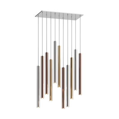 LED ΦΩΤΙΣΤΙΚΟ P0461-11A-B5SC 11X5W 3000K CHROME/GOLD/COPPER