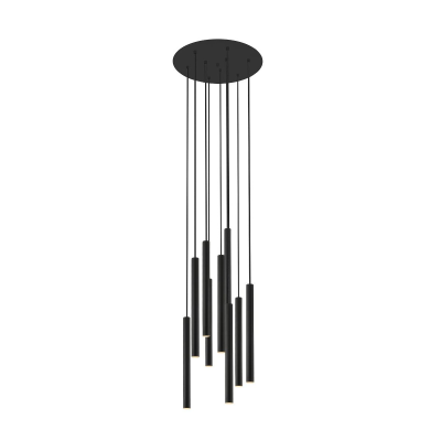 LED ΦΩΤΙΣΤΙΚΟ P0461-09C-P7P7 9X5W 3000K BLACK MATTE