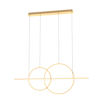 LED ΦΩΤΙΣΤΙΚΟ CHOLET MD7358-2A-3GT 34W 3000K GOLD