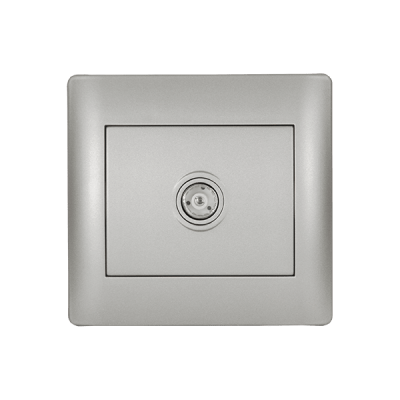 RHYME TV SOCKET GREY METALLIC RHYME TV SOCKET GREY METALLIC