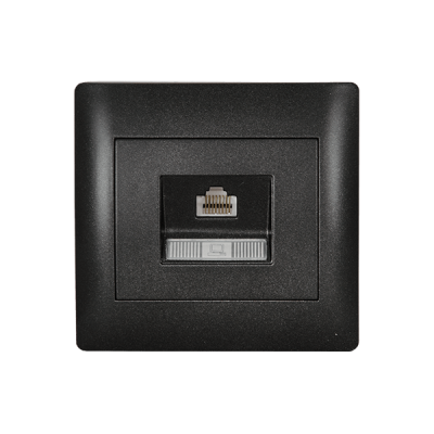 RHYME COMPUTER SOCKET GRAPHITE METALLIC RHYME COMPUTER SOCKET GRAPHITE METALLIC