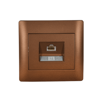 RHYME COMPUTER SOCKET COFFEE METALLIC RHYME COMPUTER SOCKET COFFEE METALLIC