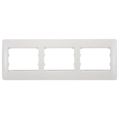 RHYME TRIPLE PANEL WHITE METALLIC RHYME TRIPLE PANEL WHITE METALLIC