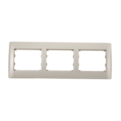 RHYME TRIPLE PANEL CHAMPAGNE METALLIC