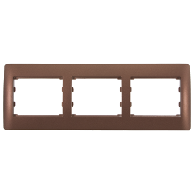 RHYME TRIPLE PANEL COFFEE METALLIC RHYME TRIPLE PANEL COFFEE METALLIC