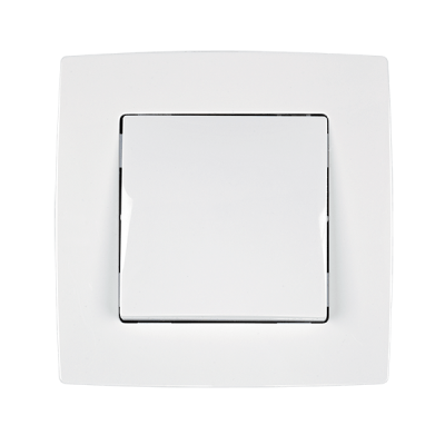 CITY ONE BUTTON ONE WAY SWITCH WHITE CITY ONE BUTTON ONE WAY SWITCH WHITE