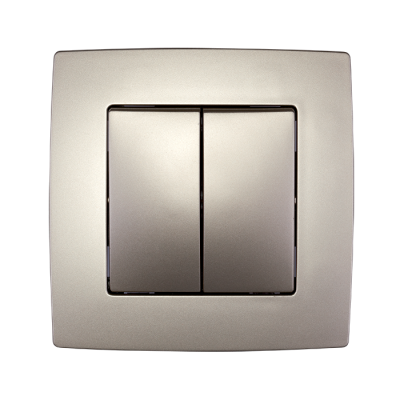 CITY CURTAIN SWITCH CHAMPAGNE METALLIC CITY CURTAIN SWITCH CHAMPAGNE METALLIC