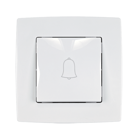 CITY DOOR BELL SWITCH WHITE