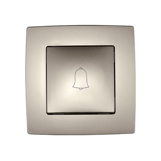 CITY DOOR BELL SWITCH CHAMPAGNE METALLIC