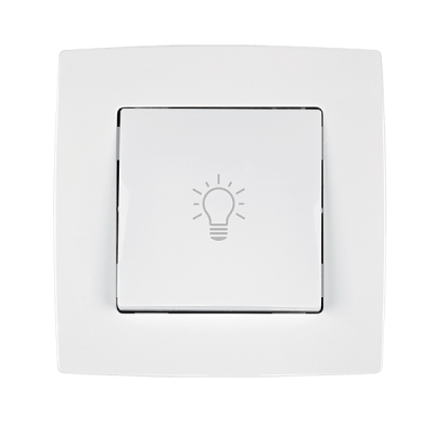 CITY PUSH LIGHT SWITCH WHITE CITY PUSH LIGHT SWITCH WHITE