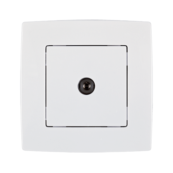 CITY TV SOCKET WHITE