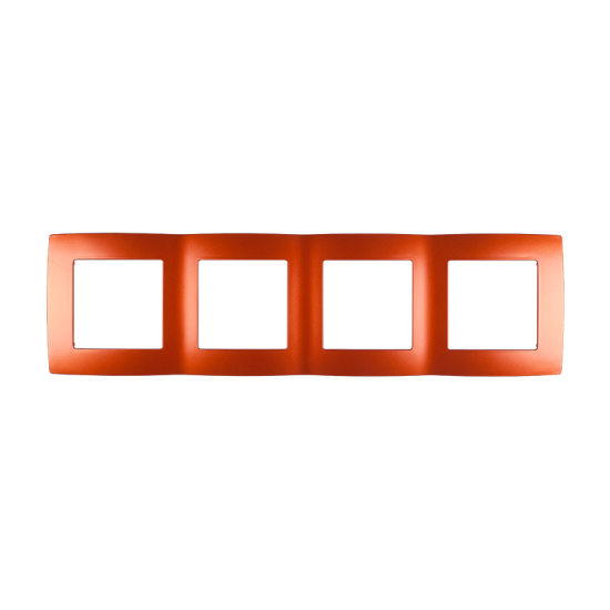 CITY FOURFOLD PANEL ORANGE METALLIC