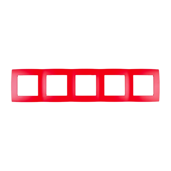 CITY FIVEFOLD PANEL RED