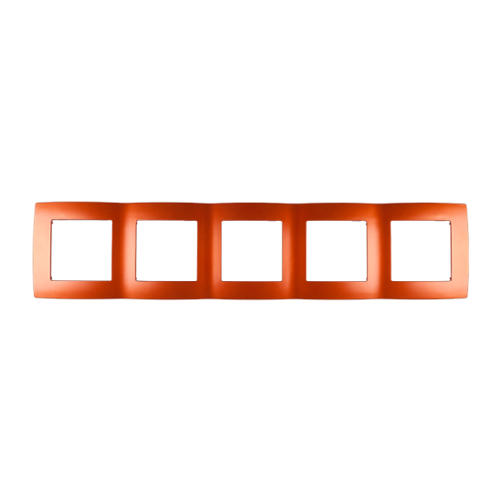 CITY FIVEFOLD PANEL ORANGE METALLIC