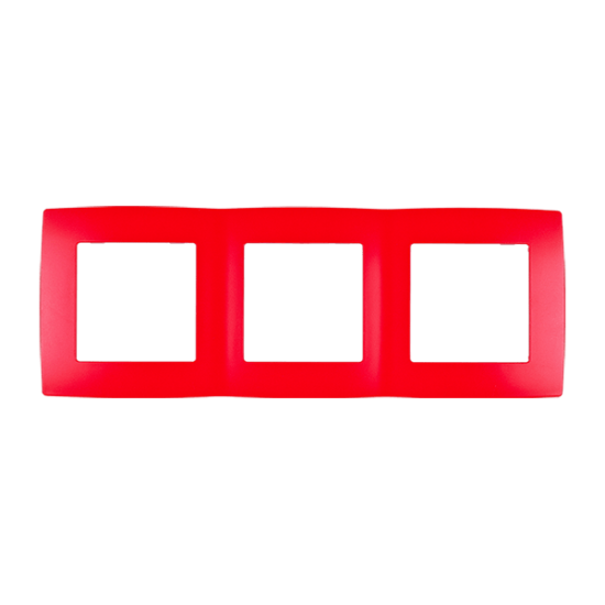 CITY TRIPLE PANEL RED