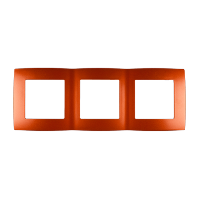 CITY TRIPLE PANEL ORANGE METALLIC CITY TRIPLE PANEL ORANGE METALLIC