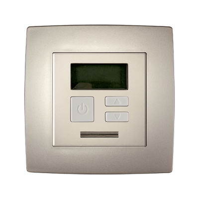 CITY THERMOSTAT CHAMPAGNE METALLIC CITY THERMOSTAT CHAMPAGNE METALLIC