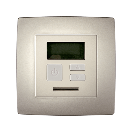 CITY THERMOSTAT CHAMPAGNE METALLIC