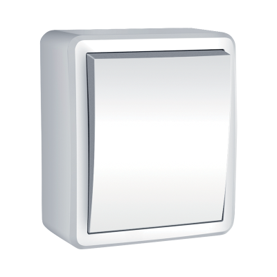 ONE GANG INTERMEDIATE SWITCH IP44 WHITE ONE GANG INTERMEDIATE SWITCH IP44 WHITE