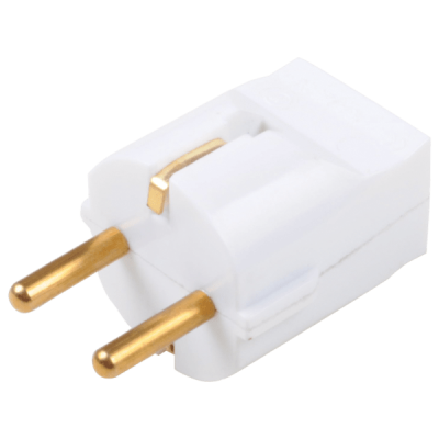 PLUG BAKELITE 16A WHITE