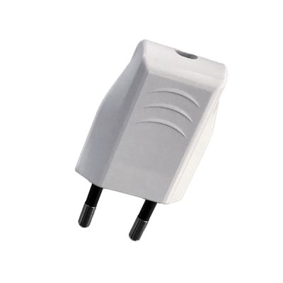 TWO PIN PLUG 6A WHITE TWO PIN PLUG 6A WHITE