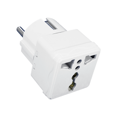  UNIVERSAL ADAPTER 16А 2Р+Е WHITE