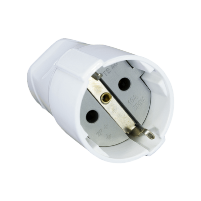  SCHUKO SOCKET 16А 2Р+Е WHITE