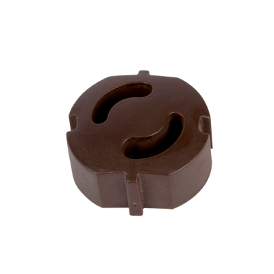 OUTLET SAFETY CAP BROWN