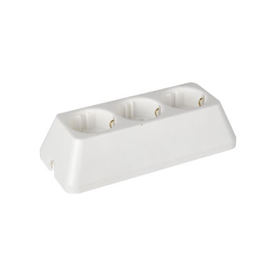 MULTISOCKET TRIPLE 16А WHITE MULTISOCKET TRIPLE 16А WHITE