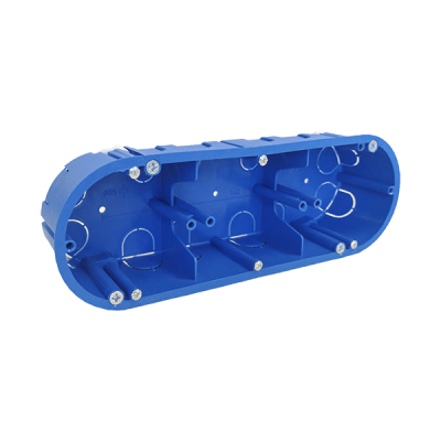 CONSOLE BOX FOR PLASTERBOARD FIVEFOLD CONSOLE BOX FOR PLASTERBOARD FIVEFOLD