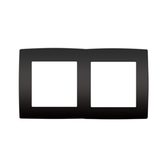 Διπλό πλαίσιο CITY, ανθρακί