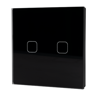 ΔΙΑΚΟΠΤΗΣ ΑΦΗΣ SMART EU 2 GANG 1 WAY SWITCH BLACK ΔΙΑΚΟΠΤΗΣ ΑΦΗΣ SMART EU 2 GANG 1 WAY SWITCH BLACK