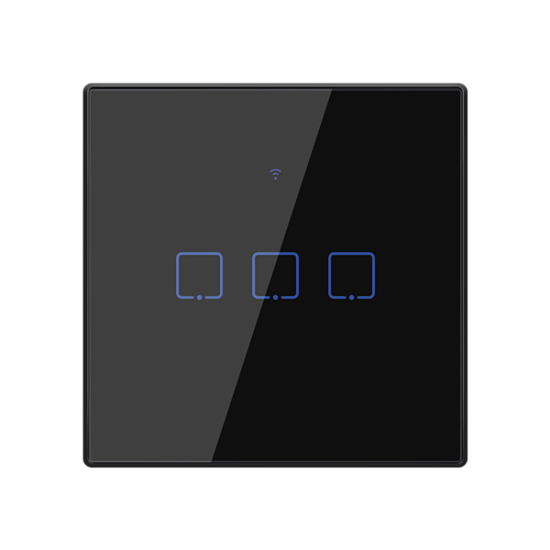 ΔΙΑΚΟΠΤΗΣ ΑΦΗΣ SMART EU 3 GANG 1 WAY SWITCH BLACK ΔΙΑΚΟΠΤΗΣ ΑΦΗΣ SMART EU 3 GANG 1 WAY SWITCH BLACK