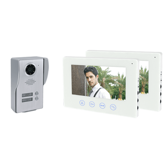 WIFI SMART VIDEO DOOR PHONE WITH TWO MONITORS 195072