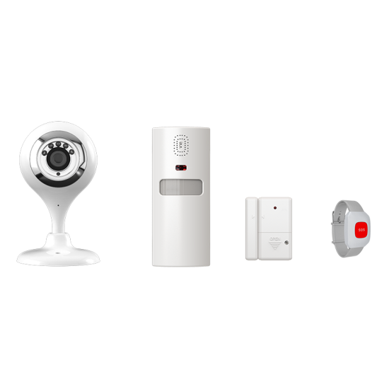 WiFi IP CAMERA WITH ALARM SYSTEM- KIT